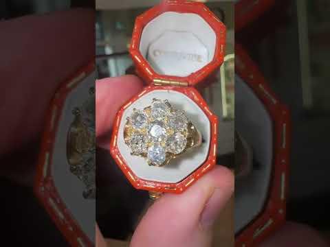 The chunkiest of chunky- antique cut diamonds !